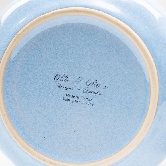 Ollie & Olivia Kitchen Ollie And Olivia Blue Ceramic Small Teapot